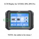 LCD Screen Display Replacement For XTOOL D9S D9SPro Scan Tool